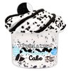 Cookies & Cream Ice-Cream Cake - Ice-Cream Textured Slime - Handmade in USA - Dope Slimes - White/Black