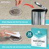 Aire Allure, 25 Pack, Disposable Shower Drain Hair Catcher Mesh Stickers