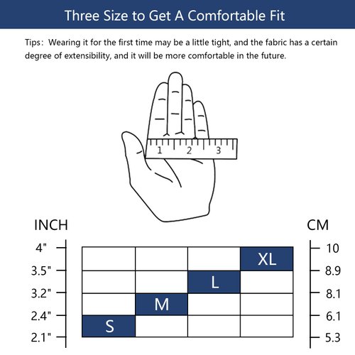 Duerer Arthritis Compression Gloves with Straps, Women Men for RSI, Carpal Tunnel, Rheumatoid, Tendonitis, Hand Pain, Hand Support. Fingerless Gloves for Computer Typing and Daily work (Black, L)