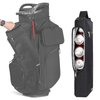 AROUY Golf Cooler Bag/ Accessories for Men and Small Soft Insulated Beer Cooler Holds a 6 Pack of Cans or Two Bottles of Wine, Sports Bags