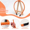Totelux Glitter Headband for Girls Sparkle Skinny Hair Band Orange Sequins Hair Hoop Birthday Wedding Prom Party Women Hair Accessories