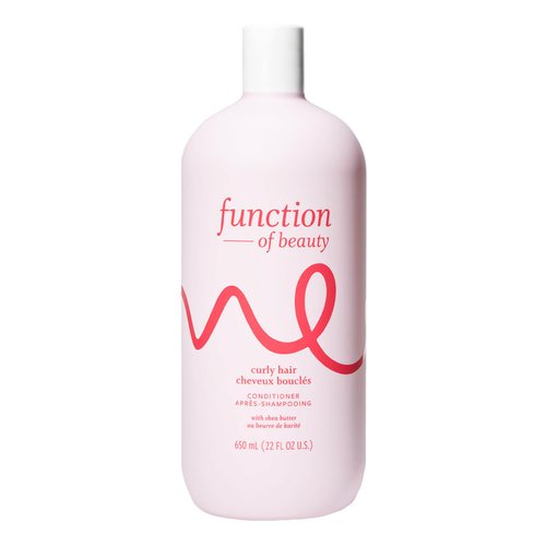 Function of Beauty Customizable Conditioner for Curly Hair, 22 oz - Sulfate-Free Conditioner Formulated with Shea Butter to Moisturize, Nourish and Enhance Natural Curls