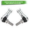 10L0L Golf Cart Ball Joint Kit Tie Rod End Set Compatible with Club Car DS & Carryall 2009-up, Left Thread and Right Thread for Driver and Passenger Side, OEM# 102022602 102022601 102288301
