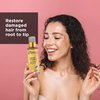 Savannah Hair Therapy Hair Oil with Shea Butter & Keratin- Restore, Revive, Nourish for Dry, Damaged & Color Treated Hair, 3.38 Fl Oz/100 ml