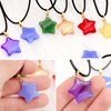 Omlisca Star Pendent Necklace 12 Pack Star Space Party Favors School Classroom Rewards Decor Exchange Goodie Bags Fillers for Women Birthday Valentines Day Party Supplies Carnival Decorations