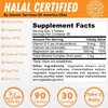 SHIFAA NUTRITION Halal Calcium Magnesium Supplement w/Vitamin D3 | Calcium 1,000 mg, Magnesium 500mg | 30 Servings, Non-GMO | Structure & Bone Strength, Joints, Teeth, Cardiovascular & Muscle Support