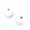 Mxeol Marine Anchor Bow Roller White Acetal Wheels 2PCS