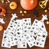 Casciybo 10 Sheets Halloween Spider Web Temporary Tattoos for kids Adults, Realistic Spider Fake Tattoo Stickers Halloween Cosplay Party Favors, Halloween Gifts Goodie Bag Fillers
