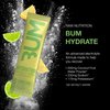 RAW Electrolytes Powder Hydration Drink Mix Packets, Bum Hydrate (Lemon Lime, 20 Servings) - Electrolyte Hydration Packets Supports Muscle Function & Endurance - Keto Free Electrolytes Powder Packets