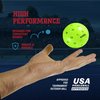 Vigel Premium Outdoor Pickleball Balls Set of 12 USAPA Approved, Tournament and Competition Play, Perfectly Balanced, High Bounce, True Flight, Durable, 40 Hole Pickleball.