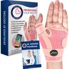 Doctor Developed Thumb Brace for Arthritis/Thumb Splint/Thumb Support for Men & Women - Trigger Thumb Spica Splint - Thumb Splint for Right Hand/Left- FDA Medical Device & Handbook (Pink, Single)