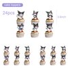 MUSNOW 42pcs Kuromis Party Decoration Pack Includes，Banner，Cake Topper，Blackdrop,Balloons for Girl Kuromis party supplies