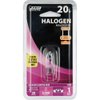 Feit Electric BPQ20/8.6 20-Watt T4 JCD Halogen Bulb with Bi-Pin Base, Clear, 3000K Warm White, 1.8" H x 0.6" D (BPQ20/8.6/RP)