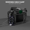 NEEWER EOS R8 Camera Cage with HDMI Cable Clamp, NATO Rail, Quick Release Arca Type Base, Anti Twist Screws, Protective Aluminum Video Rig Compatible with Canon R8 DJI RS 2 RSC 2 RS 3 Pro, CA039