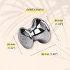 Blumenes - Gua Sha, Lymphatic Drainage Massager, Mushroom Gua Sha Tool for Face & Body, Stainless Steel