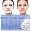 PULLING OIL Collagen Face Mask, Collagen Mask Deep Collagen Anti Wrinkle Lifting Mask Collagen Mask Overnight, 6 Pack