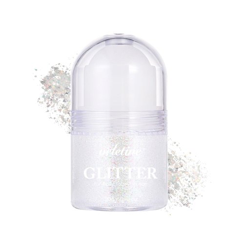 Veletine Body Glitter Gel, Roll-on Glitter Gel for Body, Face, Hair and Lip,Shimmer Three-Dimensional Glitter, Halloween Sparkling Body Contouring Highlight Makeup, 20g/0.7 oz (Multicolour Green)