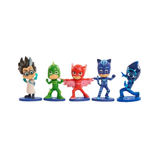 PJ Masks Collectible Figure Set, 5 Pack, Kids Toys for Ages 3 Up by Just Play
