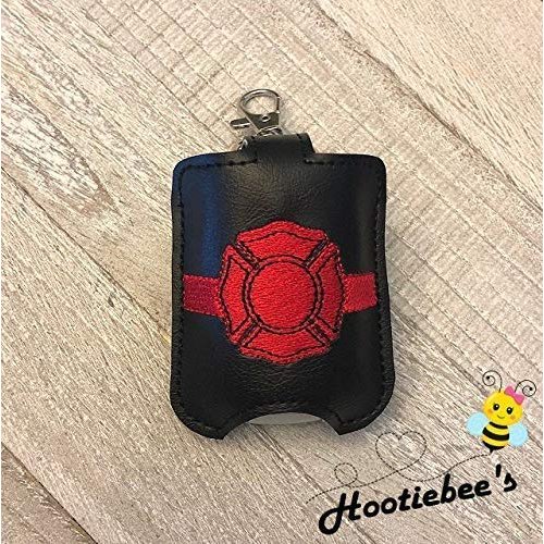 Firefighter Hand Sanitizer and/or Lip Balm Holder