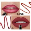 Boobeen Matte Lip Crayon Lipstik Pencil Velvety Creamy Matte Lip Liner Full Coverage High Pigment Waterproof Long Lasting Lipstick for Women, Matte Lip Color with Smooth (#09)
