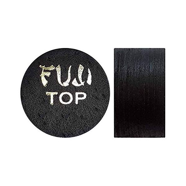 Longoni Fuji Pool Billiard CUE TIP - 1 pc - Black - Hard (14 mm)