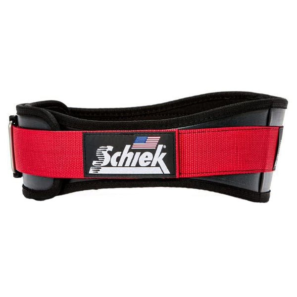 Schiek Sports Model 3004 Power Lifting Belt - Small - Red