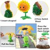 JHESAO 8 PCS Plants and Zombies Toys Action Figures Zombies PVZ Toys Set 1 2 Series Great Gifts for Kids and Fans,Birthday and Christmas Party
