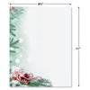 Crystal Pine Christmas Stationery - Holiday Letters, Printer Paper, 25 Sheets, 8½ x 11 Inch, by Current