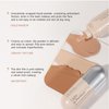 Liquid Foundation Makeup Medium Coverage, Lightweight Flawless Finish Foundation, Improves Uneven Skin Tone, Nude 1.26 Fl Oz,1#