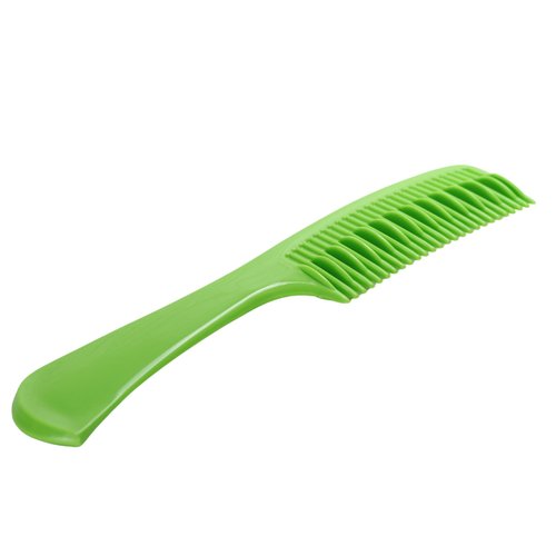 Allegro Combs 1003 Tangle Tamer Hair Comb Wide Tooth Shower Comb For Curly Hair Wet Or Dry Detangler Women’s Combs Made In The USA. 2 Piece. (Green)
