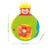 Jungle Animal Roll & Learn Fun Baby Activity Ball. Activity Center with Light, Sounds and Music. Crawling Toys for 6 month old and up boys. Electronic Playtime Light Up Monkey Ball Toy for Toddlers