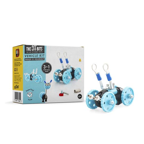 The Off Bits Vehicle Stem Building Toys, Educational Build Your Own Robot Toy for Kids Age 6 7 8 9+ Year Old Boys and Girls, Stem Toys Engineering Kit, Construction Toys Steam Gift