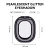 HHLTOH Single Color Glitter Eyeshadow (02#, 1 Count (Pack of 1))