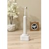 Burd - Electric Oral-B Tooth Brush Wall/Outlet Holder/Mount/Cord Organizer (Charger not Included), White