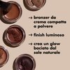 e.l.f. Luminous Putty Bronzer, Lightweight Putty-to-Powder Bronzer For A Radiant, Glowing Finish, Highly Pigmented, Vegan & Cruelty-Free, Sun Chaser