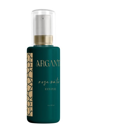 Organic Premium Moroccan Rose Water 4 Oz Versatile Natural Elixir for Radiant Skin & Hair, Facial Toner
