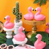 Honoson Flamingos Stress Balls, Mini Flamingo Squeeze Stress Relief Toy with Scented Mini Foam Flamingo Fidget Toy for Girls Boys Summer Beach Water Pool Game Birthday Party Favors Gift (12 Pcs)