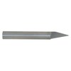 LMT Onsrud 37-21 Solid Carbide Engraving Tool, Uncoated (Bright) Finish, 1 Flute, 0.005" Tip Diameter, 30 Degree, 1/4" Shank Diameter, 2" Overall Length (Pack of 1)