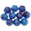 10 Pcs Dungeons and Dragons Dice Set - D12 Dice Set D&d Dice Polyhedral Dice Set Role Playing Dice Sets for Table Games D and D Dice Set - RPG Dice Set Bulk DND Dice Set DND Dice Bulk D&d Dice Set