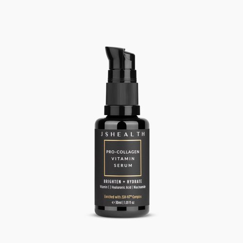 JSHealth Vitamin C Serum for Face - Brightening Hyaluronic Acid Serum - Anti Aging Vitamin C Face Serum - Hydrating Facial Serum with Niacinamide