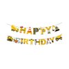 Elaliyi Construction Birthday Banner Construction Birthday Party Supplies Construction Birthday Party Supplies Banner for Boys Birthday Baby Shower Engineering Theme Party