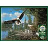Cobble Hill 1000 Piece Puzzle - Nesting Eagles - Sample Poster Included