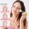 Foundation Brush Docolor Flat Top Kabuki Foundation Professional Synthetic Makeup Brush for Blending Liquid Cream or Powder Cosmetics Full Coverage Face & Body Brush Premium Makeup Tools, Neon Green