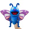 JUSTQUNSEEN Hand Puppet Realistic Plush Puppet 13",Insect Animal Puppets for Kids Insect Stuffed Animal Hand Puppet with Moveable Mouth,Soft Stuffed Insect Puppet Story Toy Puppets Role Play Show Game