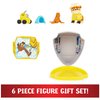 Paw Patrol, Big Truck Pups Rubble Action Figure with Clip-on Rescue Drone, Command Center Pod and Animal Friend Kids Toys Ages 3 and up