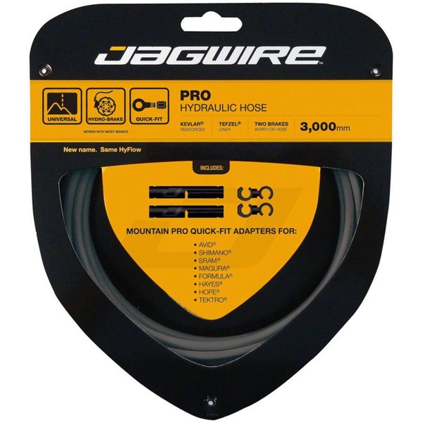 Jagwire Kit Mountain Pro Hydraulic Hose Ice Grey, 3000mm