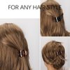 8Pcs Hair Clips for Women and Girls,Medium Size Hair Claws Hair Jaw Clip for Thick Hair & Thin Hair,1.3Inch No-Slip Jaw Clips