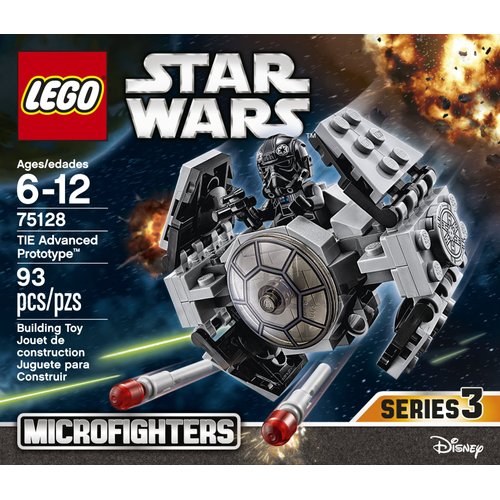 LEGO Star Wars Tie Advanced Prototype 75128 Building Kit (93 Piece)