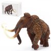 Gemini&Genius Mammoth Action Figure Toy, Woolly Mammoth Wild Animal Toy, Beautiful and Accurate Sculptures of Elephant Animal Toy Figure, Collection, Display & Play for Kids Collectors