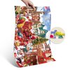 Puzzle Advent Calendar 2024 for Kids and Adults, 24 Days Christmas Countdown Calendars for Boys Girls, 1008 Pieces Christmas Puzzle in 24 Boxes, Lively Christmas(27.56 x 19.68 Inch)